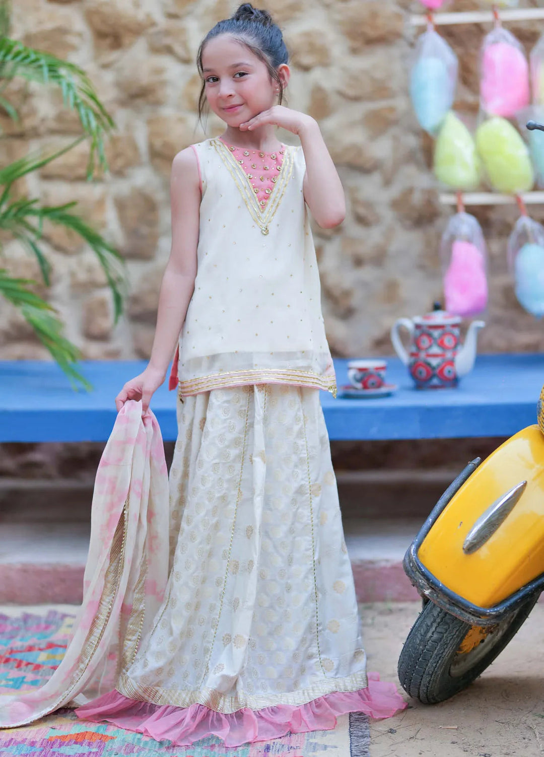 Senorita Pret Formal Chiffon 3 Piece Suit KDD-02757