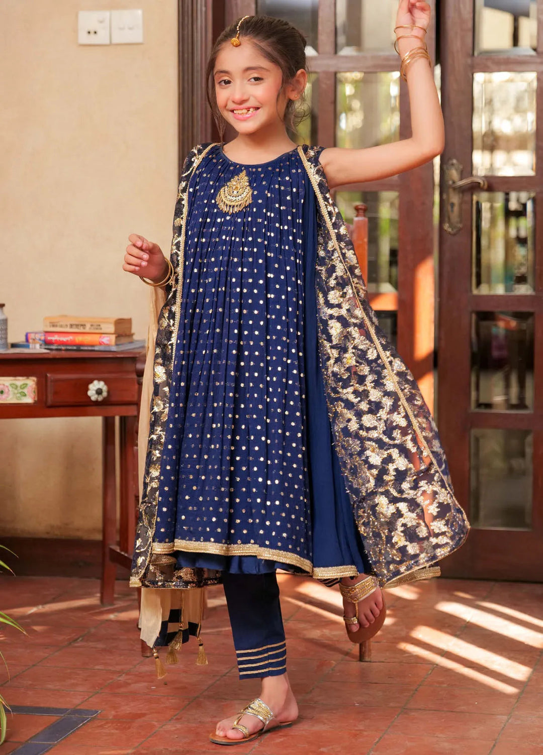 Senorita Pret Formal Chiffon 3 Piece Suit KDD-02758