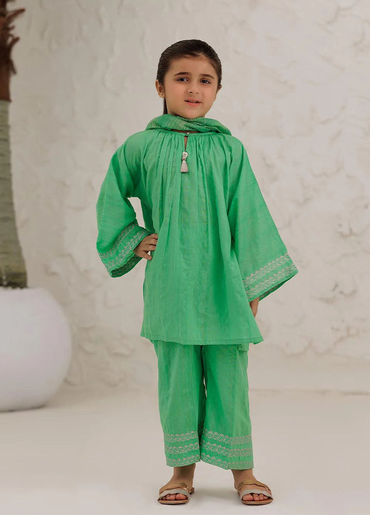 Senorita Pret Printed Cotton Dobby 3 Piece Suit KBD-03090