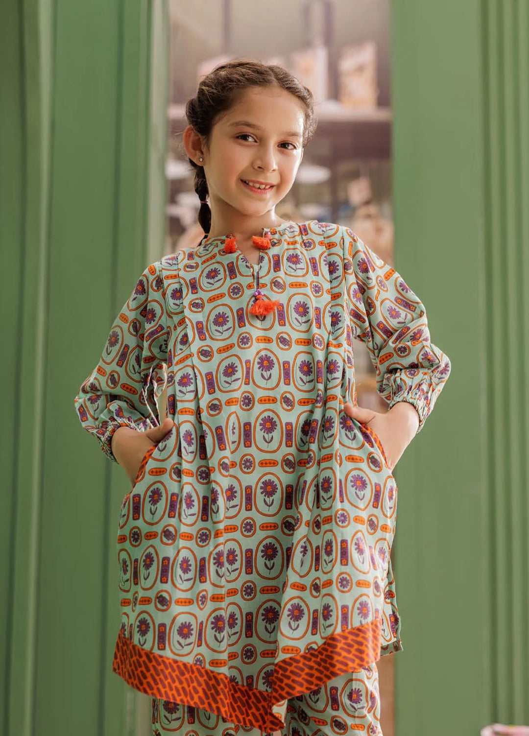 Senorita Pret Printed Cotton Lawn 2 Piece Suit KAC-03128