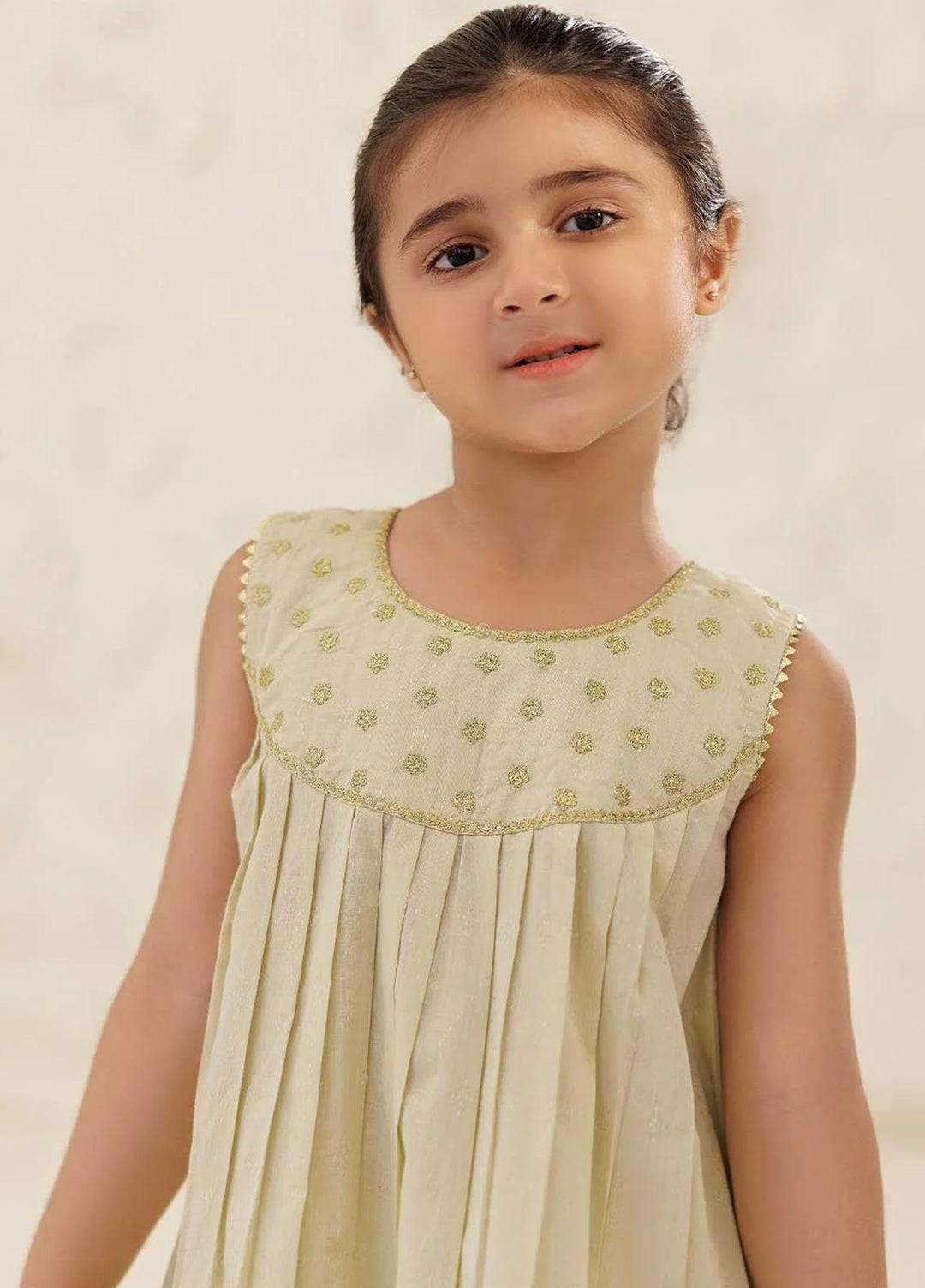 Senorita Pret Printed Cotton Self Jacquard 3 Piece Suit KAD-03027