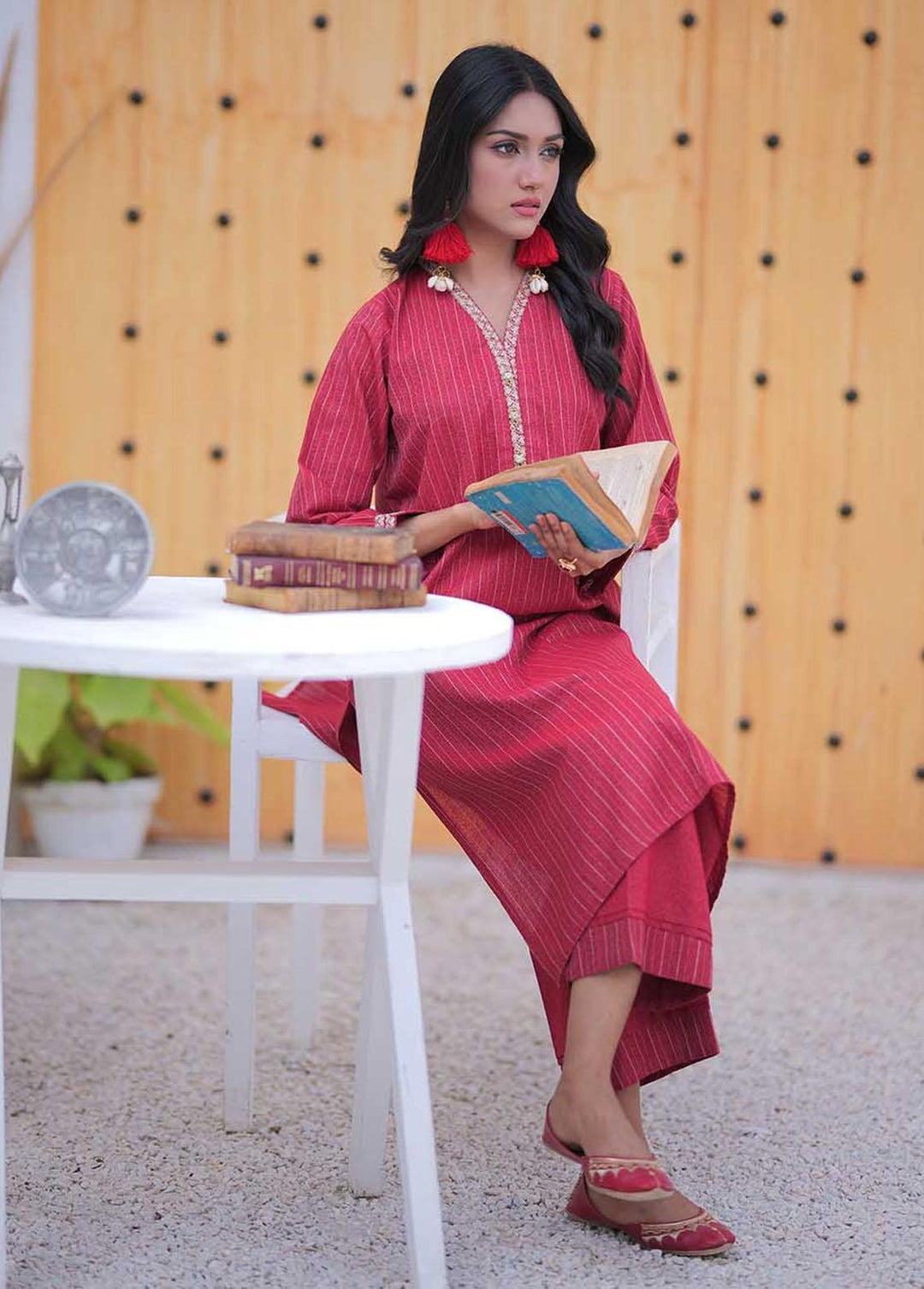 Senorita Karandi Casual 3 Piece Suit for Women -  LAD-02491