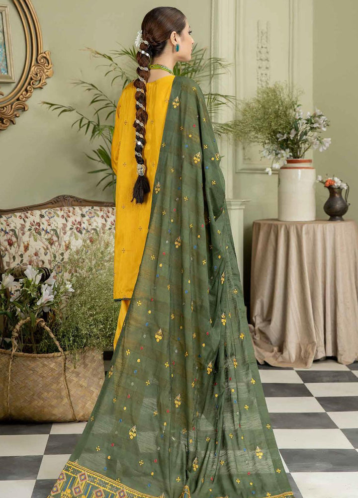 Sensation By Aalaya Embroidered Viscose Suits Unstitched 3 Piece ALY23S D-02 - Winter Collection