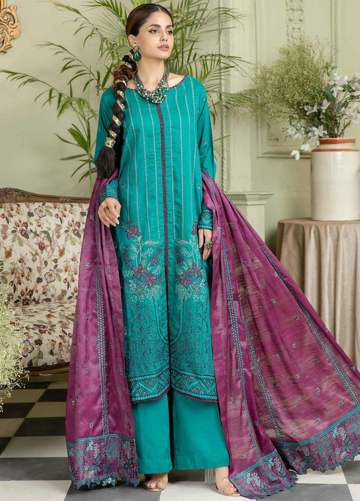 Sensation By Aalaya Embroidered Viscose Suits Unstitched 3 Piece ALY23S D-03 - Winter Collection
