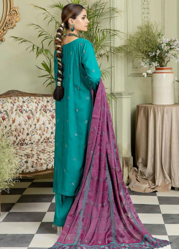 Sensation By Aalaya Embroidered Viscose Suits Unstitched 3 Piece ALY23S D-03 - Winter Collection