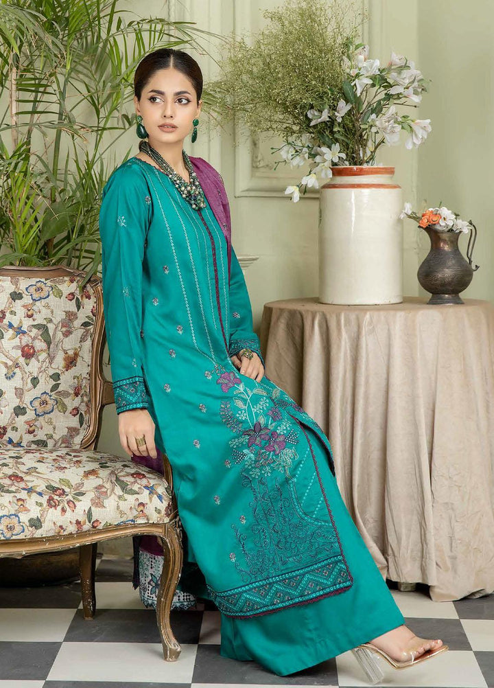 Sensation By Aalaya Embroidered Viscose Suits Unstitched 3 Piece ALY23S D-03 - Winter Collection