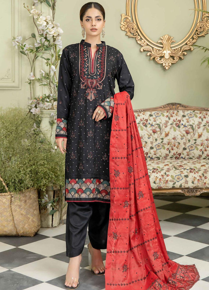 Sensation By Aalaya Embroidered Viscose Suits Unstitched 3 Piece ALY23S D-05 - Winter Collection