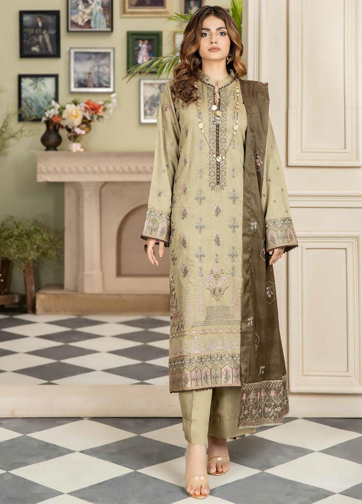 Sensation By Aalaya Embroidered Viscose Suits Unstitched 3 Piece ALY23S D-06 - Winter Collection