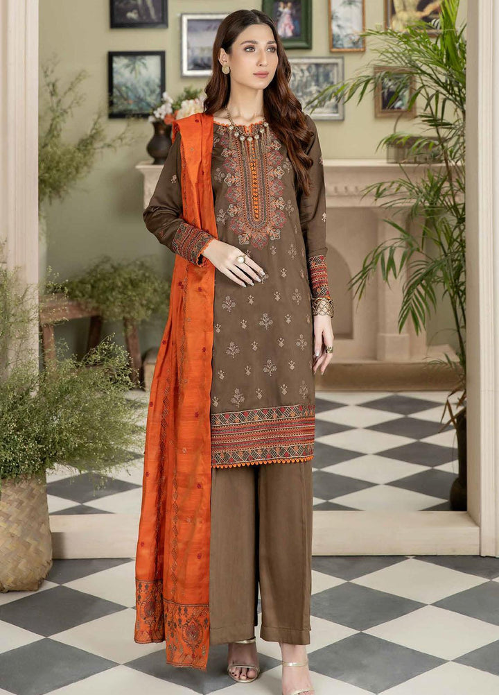 Sensation By Aalaya Embroidered Viscose Suits Unstitched 3 Piece ALY23S D-10 - Winter Collection