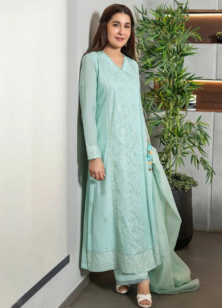 Sera By Sahane Embroidered Lawn Suits Unstitched 3 Piece SNE24SR CT-11002 Lobelia - Summer Collection
