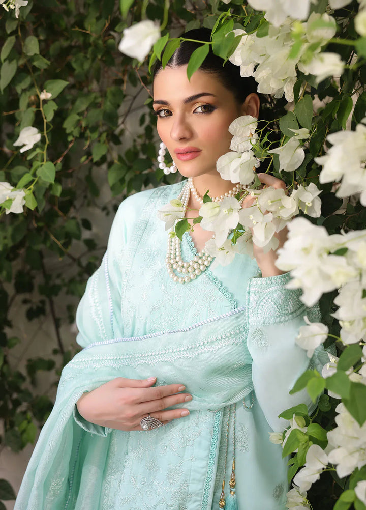 Sera By Sahane Embroidered Lawn Suits Unstitched 3 Piece SNE24SR CT-11002 Lobelia - Summer Collection