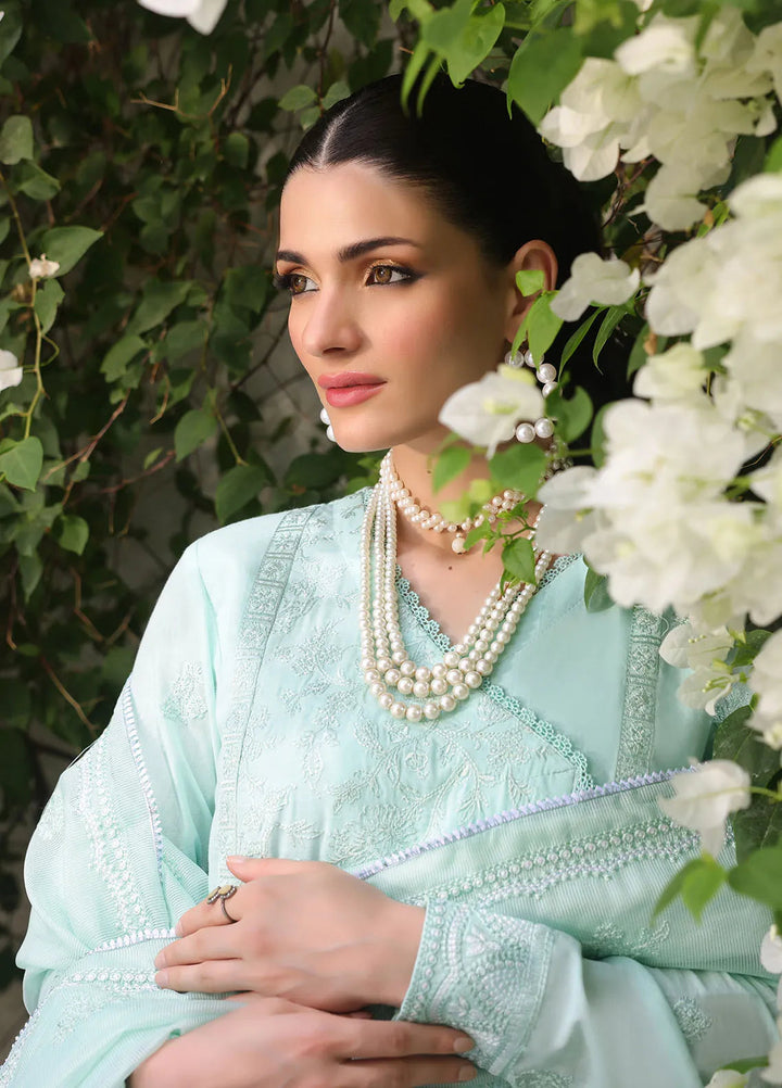 Sera By Sahane Embroidered Lawn Suits Unstitched 3 Piece SNE24SR CT-11002 Lobelia - Summer Collection