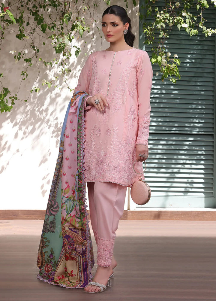 Sera By Sahane Embroidered Lawn Suits Unstitched 3 Piece SNE24SR CT-11006 Bliss - Summer Collection