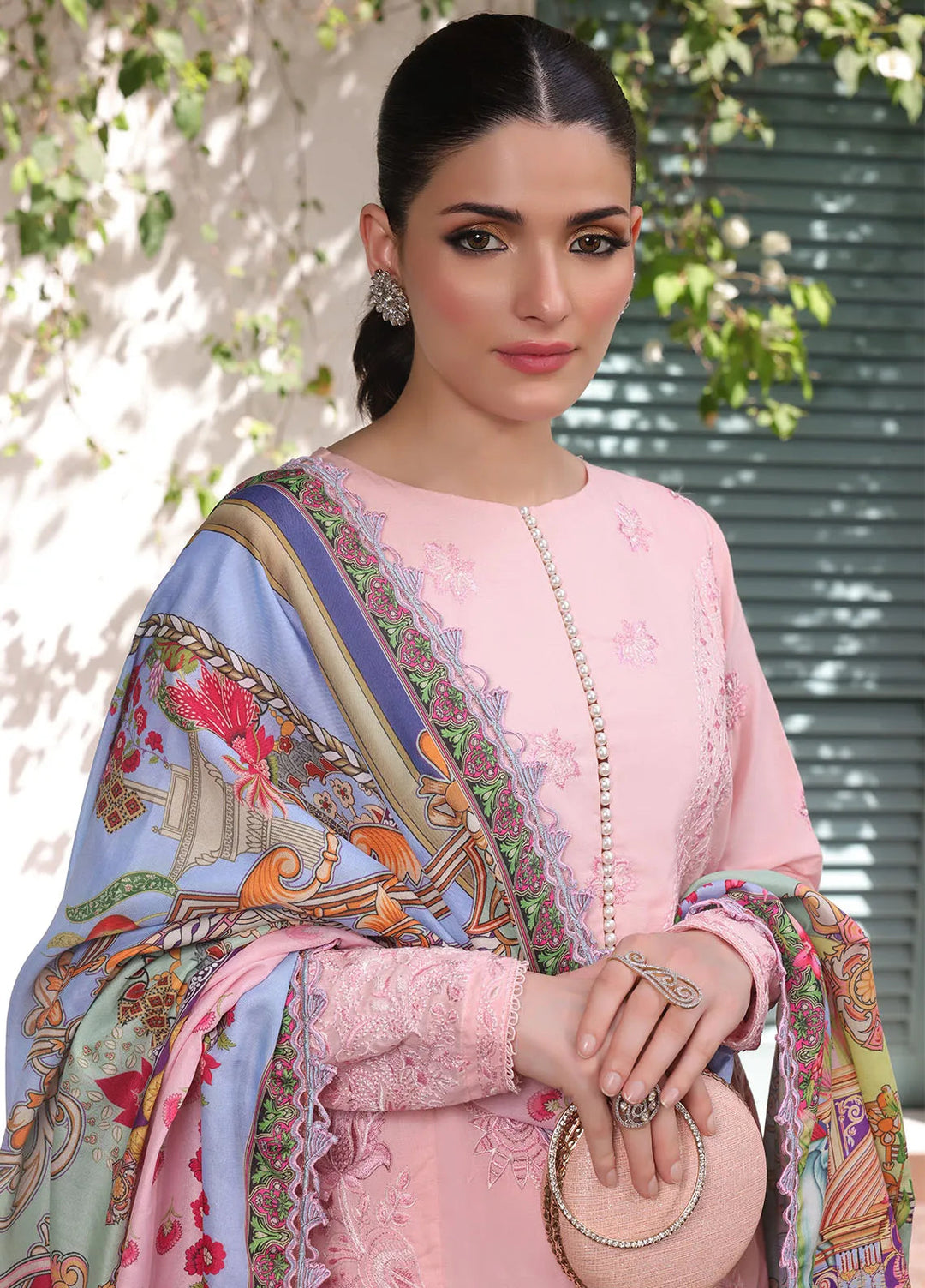 Sera By Sahane Embroidered Lawn Suits Unstitched 3 Piece SNE24SR CT-11006 Bliss - Summer Collection