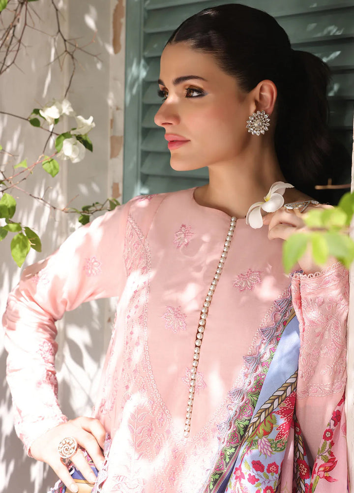 Sera By Sahane Embroidered Lawn Suits Unstitched 3 Piece SNE24SR CT-11006 Bliss - Summer Collection