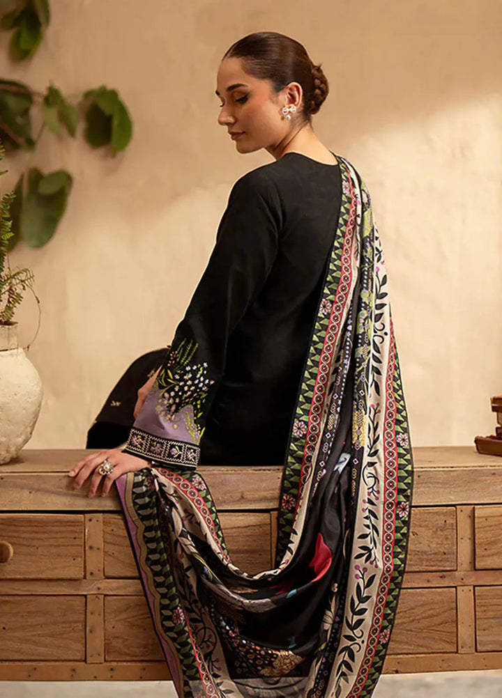 Seran Embroidered Cambric Suit Unstitched 3 Piece SRN24I D-01 - Summer Collection