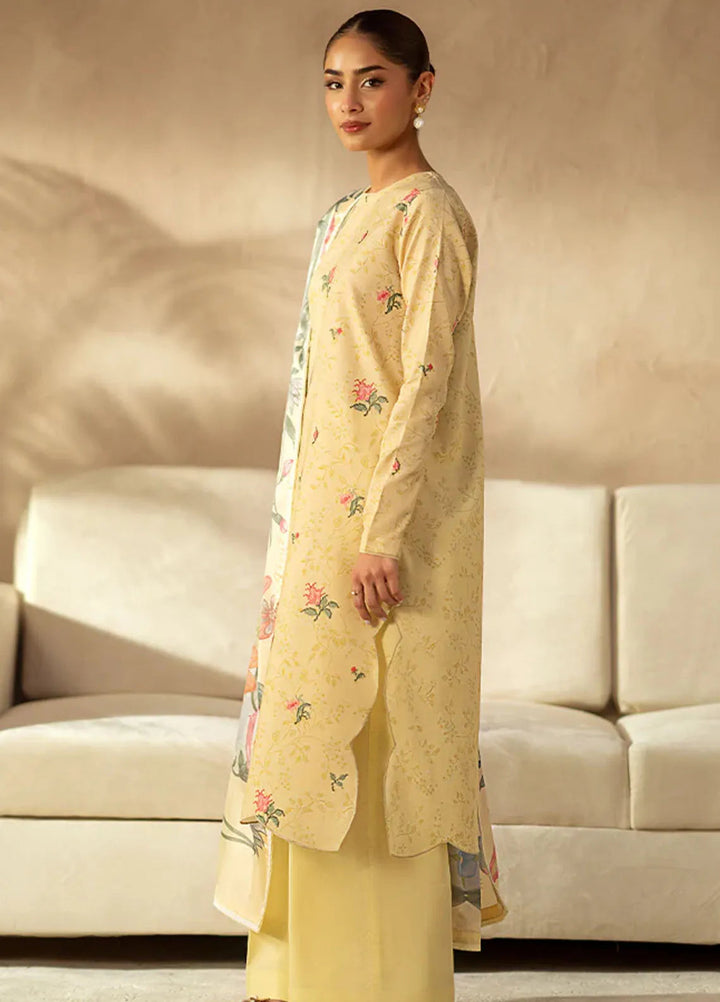Seran Embroidered Cambric Suit Unstitched 3 Piece SRN24I D-02 - Summer Collection