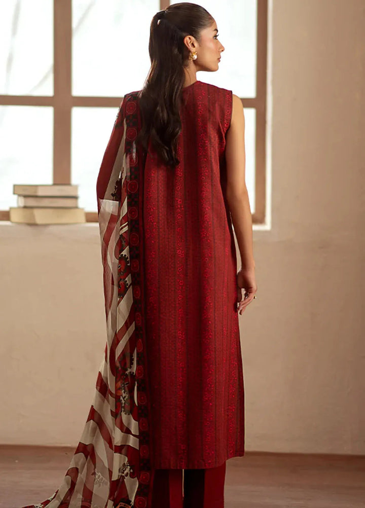 Seran Embroidered Cambric Suit Unstitched 3 Piece SRN24I D-07 - Summer Collection