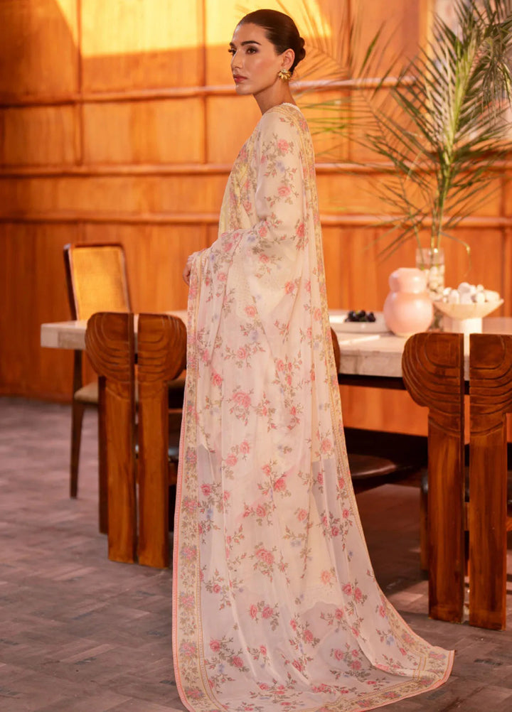 Seran Embroidered Lawn Suit Unstitched 3 Piece SRN24C D-02 Niran - Festive Collection