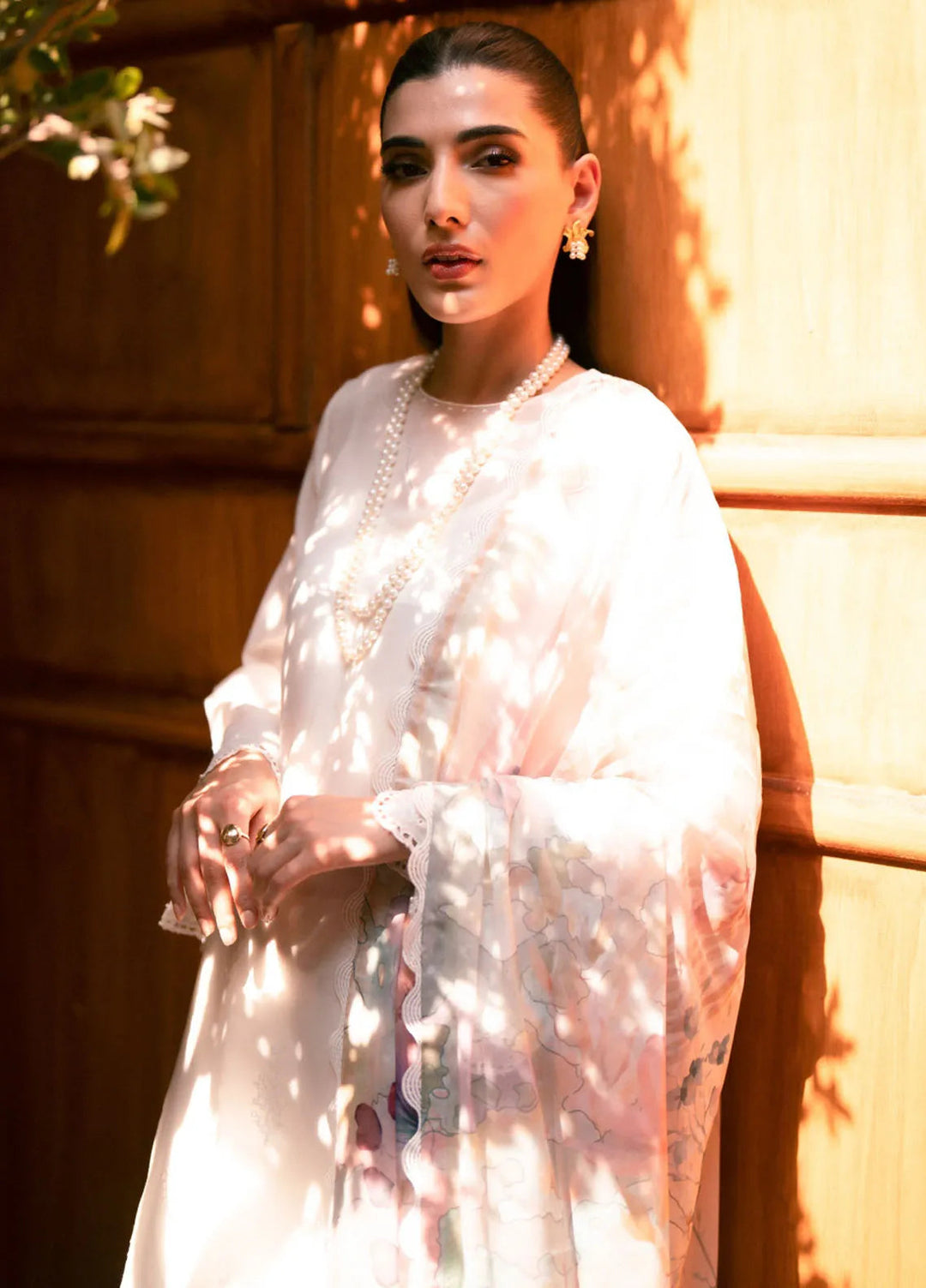 Seran Embroidered Lawn Suit Unstitched 3 Piece SRN24C D-03 Saha - Festive Collection