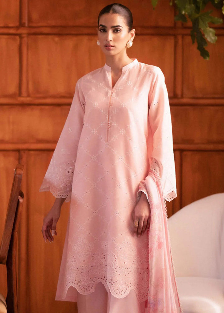 Seran Embroidered Lawn Suit Unstitched 3 Piece SRN24C D-06 Sepehr - Festive Collection