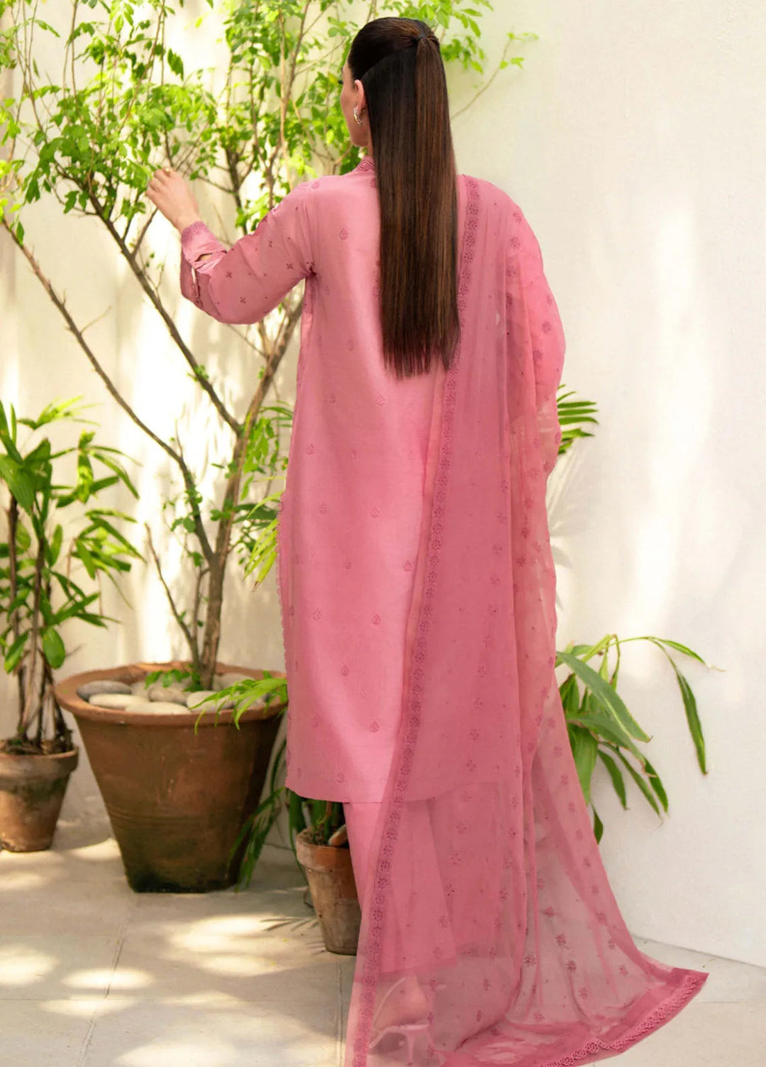 Seran Embroidered Lawn Suit Unstitched 3 Piece SRN24C D-10 Verona - Festive Collection