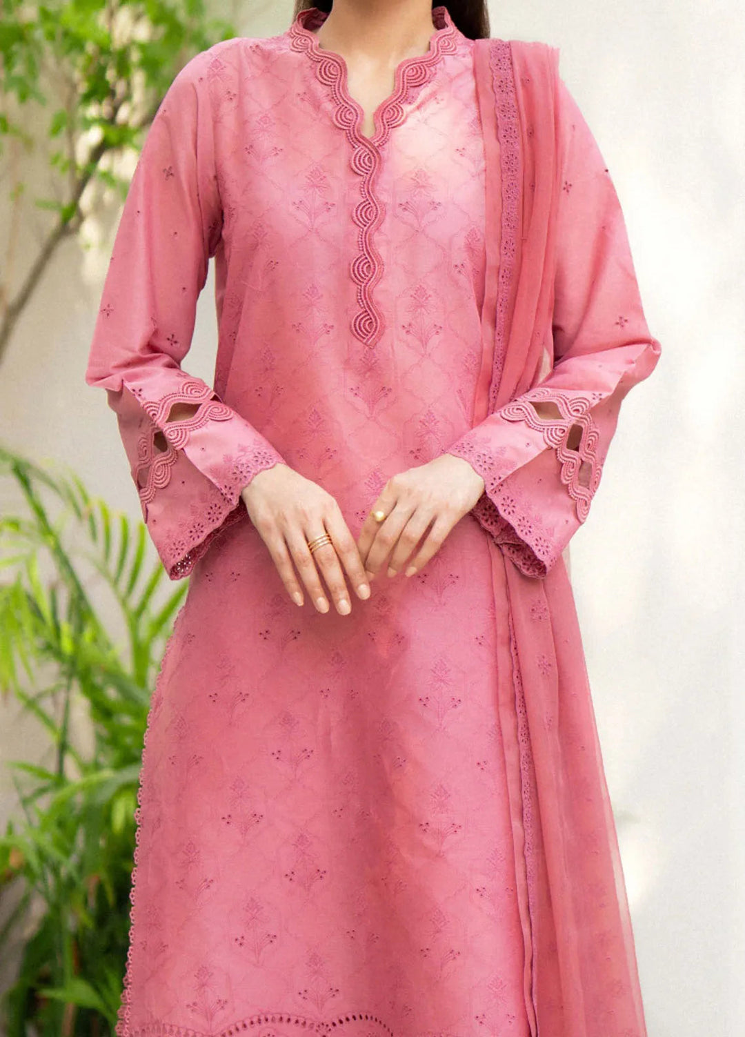 Seran Embroidered Lawn Suit Unstitched 3 Piece SRN24C D-10 Verona - Festive Collection