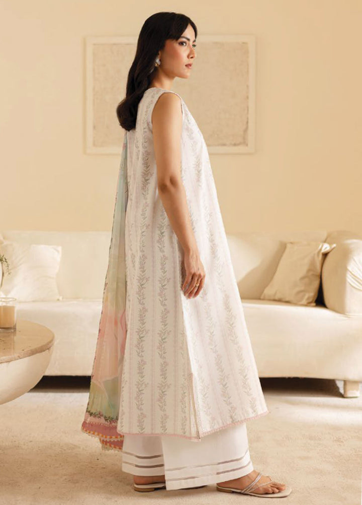 Seran Embroidered Lawn Suits Unstitched 3 Piece D-02 Alira - Summer Collection