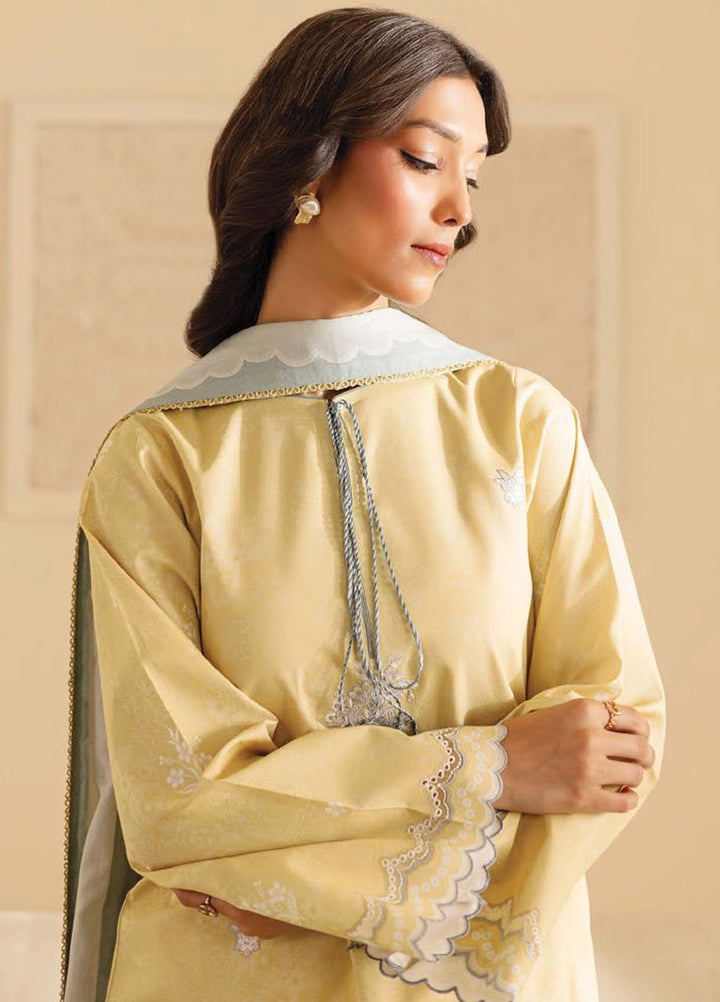 Seran Embroidered Lawn Suits Unstitched 3 Piece D-09 Miraya - Summer Collection