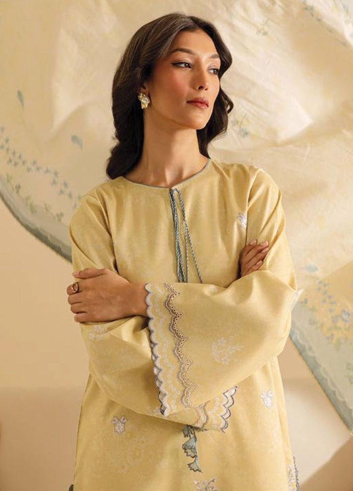 Seran Embroidered Lawn Suits Unstitched 3 Piece D-09 Miraya - Summer Collection