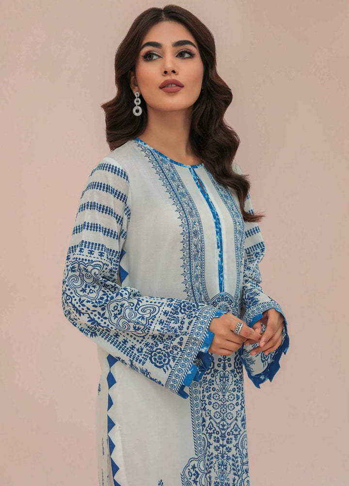 Seran Casual Pret  Lawn Shirt Dira SNP0013-WHT