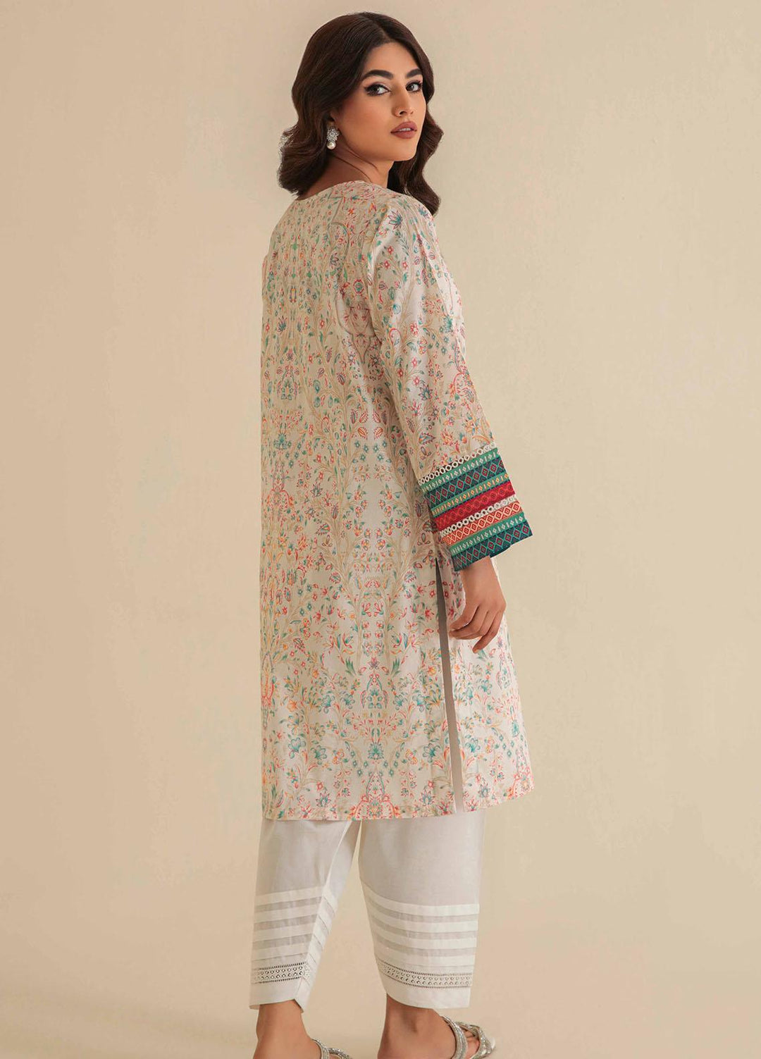 Seran Casual Pret  Lawn Shirt Feyre SNP0016-CRM