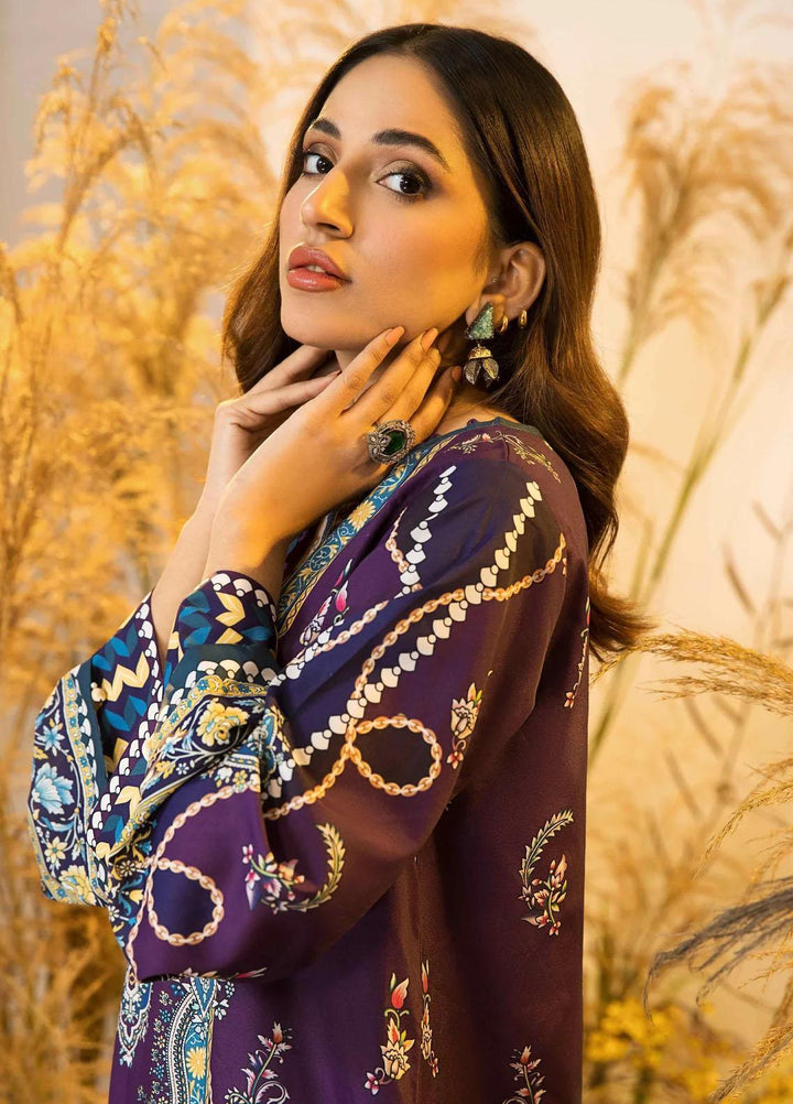 Seran Casual Pret Printed Silk Shirt AMELIE