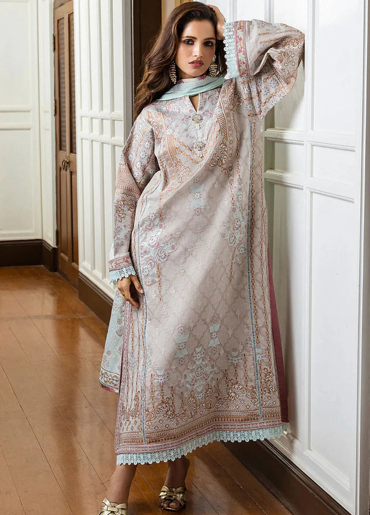 Seraph by Mushq Embroidered Lawn Suit Unstitched 3 Piece MQ25S HML-2502 Arisnoe - Summer Collection