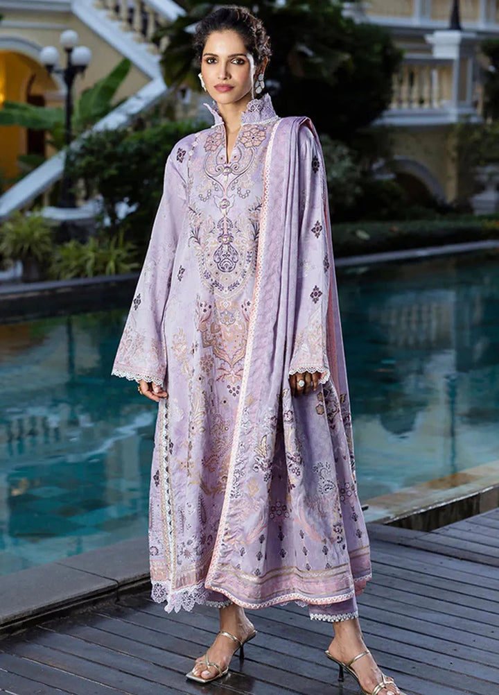 Seraph by Mushq Embroidered Lawn Suit Unstitched 3 Piece MQ25S HML-2509 Theidara - Summer Collection