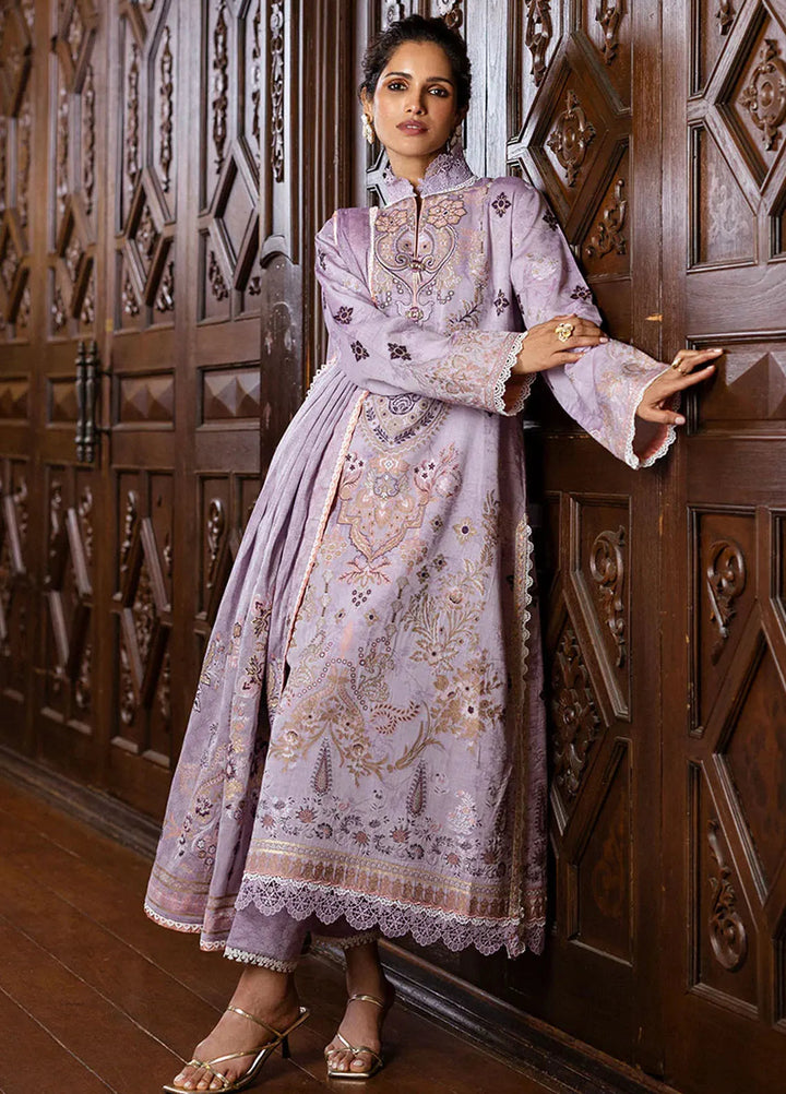 Seraph by Mushq Embroidered Lawn Suit Unstitched 3 Piece MQ25S HML-2509 Theidara - Summer Collection