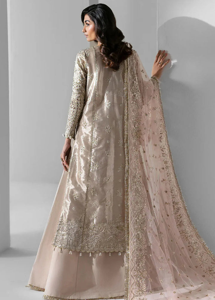 Seraphine by Zarposh Pret Embroidered Organza 3 Piece Suit Ember