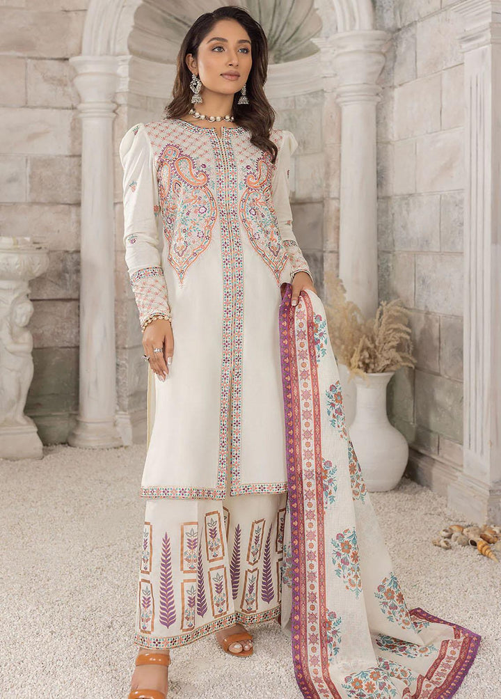 Madame Pret Embroidered Lawn 3 Piece Suit MDM23S 2607