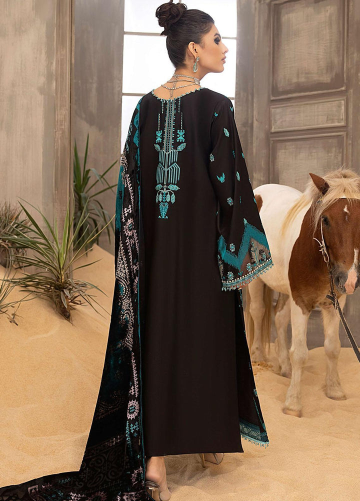 Serene By Bin Ilyas Embroidered  Suits Unstitched 3 Piece BI23S 507-B - Winter Collection