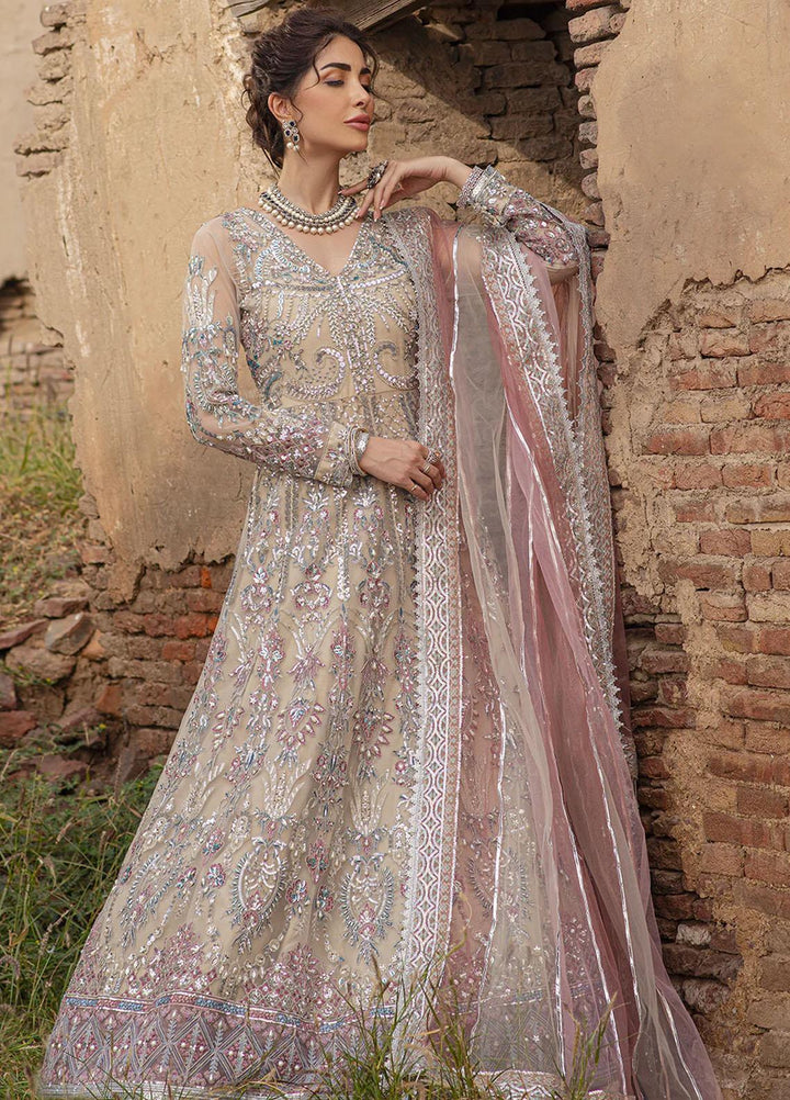 Serene By Mehak Yaqoob Embroidered Net Suits Unstitched 4 Piece MY23SW Cleo - Wedding Collection