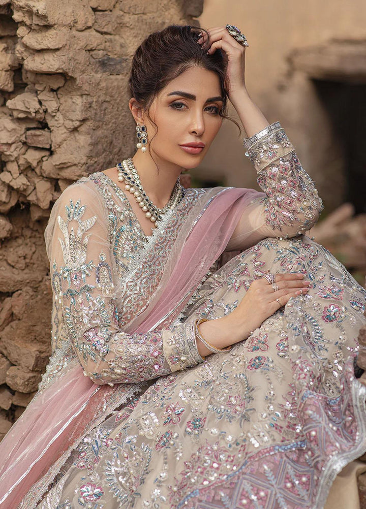 Serene By Mehak Yaqoob Embroidered Net Suits Unstitched 4 Piece MY23SW Cleo - Wedding Collection