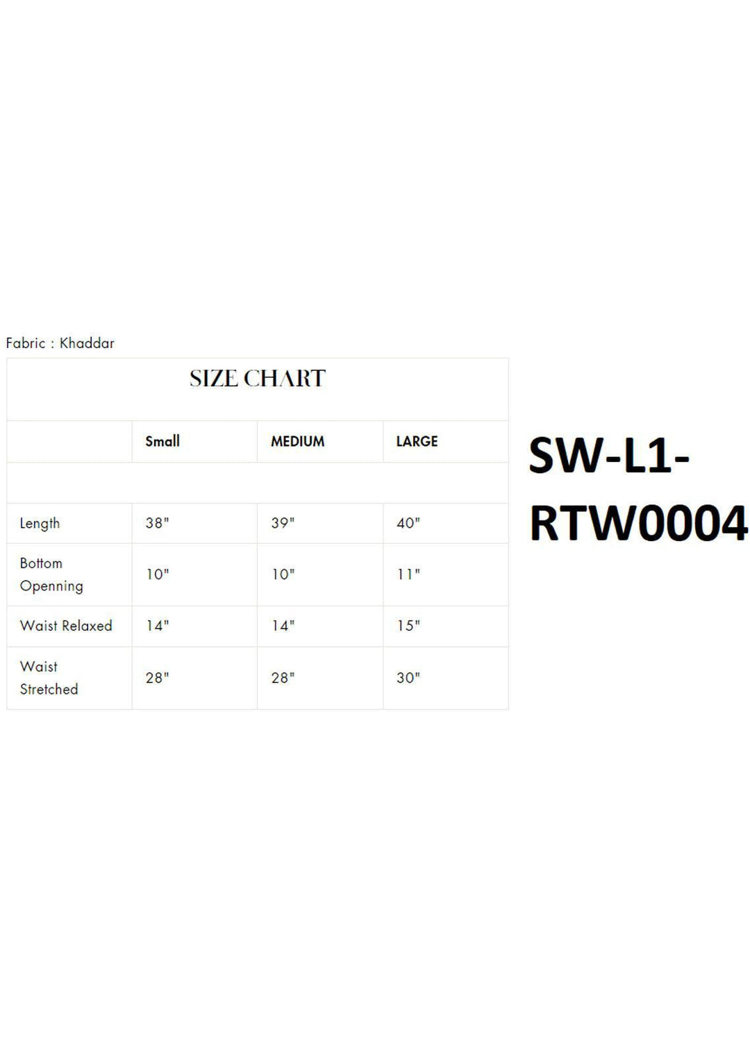 Seroli Pret Casual Jaquard Trouser SRL21W SW-L1-RTW0004