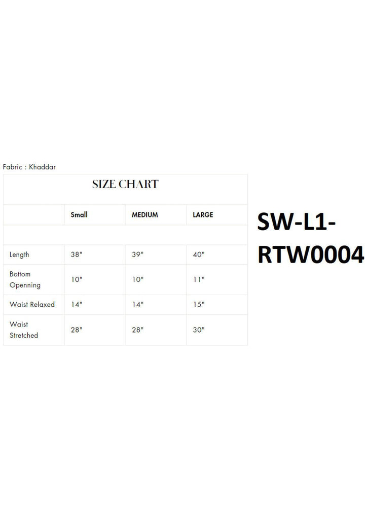 Seroli Pret Casual Jaquard Trouser SRL21W SW-L1-RTW0004