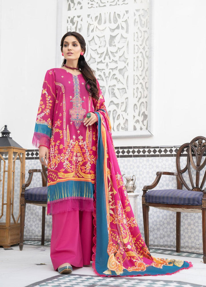 Shaad by Noorangi Embroidered Lawn Suits Unstitched 3 Piece NR22SD Anabi - Summer Collection