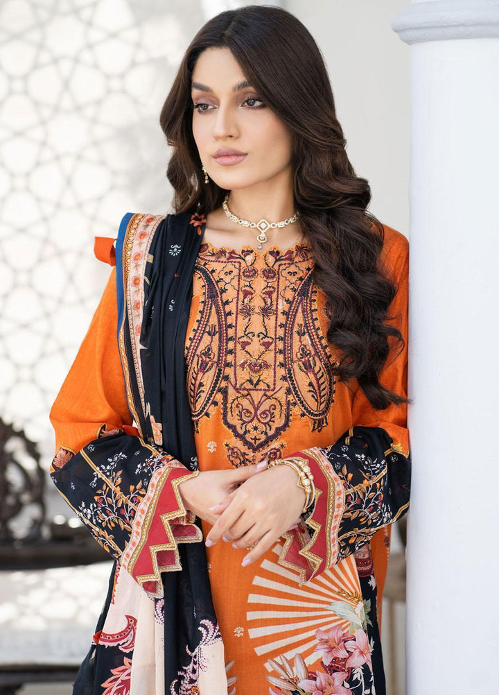 Shaad by Noorangi Embroidered Lawn Suits Unstitched 3 Piece NR22SD SHAFAQ - Summer Collection