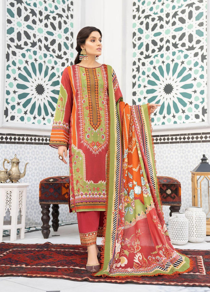 Shaad by Noorangi Embroidered Lawn Suits Unstitched 3 Piece NR22SD SUNDHURI - Summer Collection