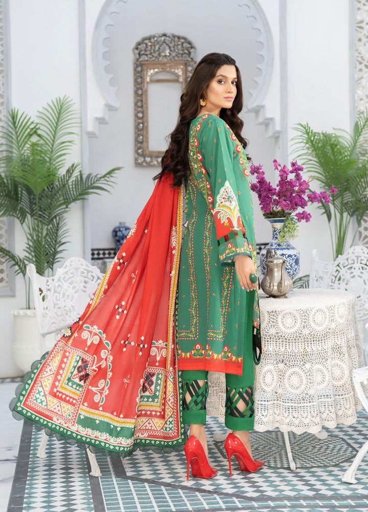 Shaad by Noorangi Embroidered Lawn Suits Unstitched 3 Piece NR22SD AKHRAAZ - Summer Collection