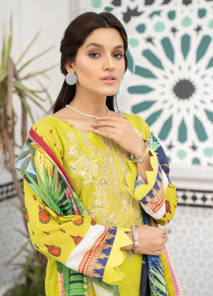 Shaad by Noorangi Embroidered Lawn Suits Unstitched 3 Piece NR22SD Dhaani - Summer Collection