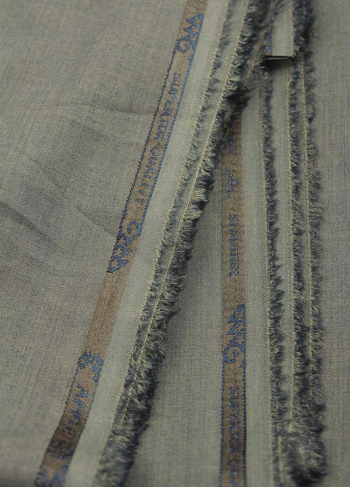 Shabbir Fabrics Plain Wash N Wear Unstitched Fabric SF20W Apple-002 405 - Winter Wash N Wear Collection