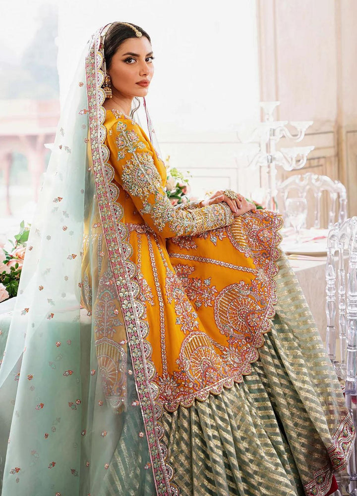 Shadmani By Akbar Aslam Embroidered Net Suits Unstitched 4 Piece AA23SH Dilaab - Luxury Collection
